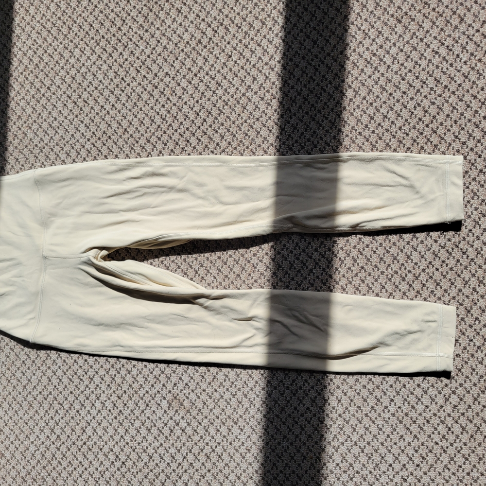Beige lululemon leggings